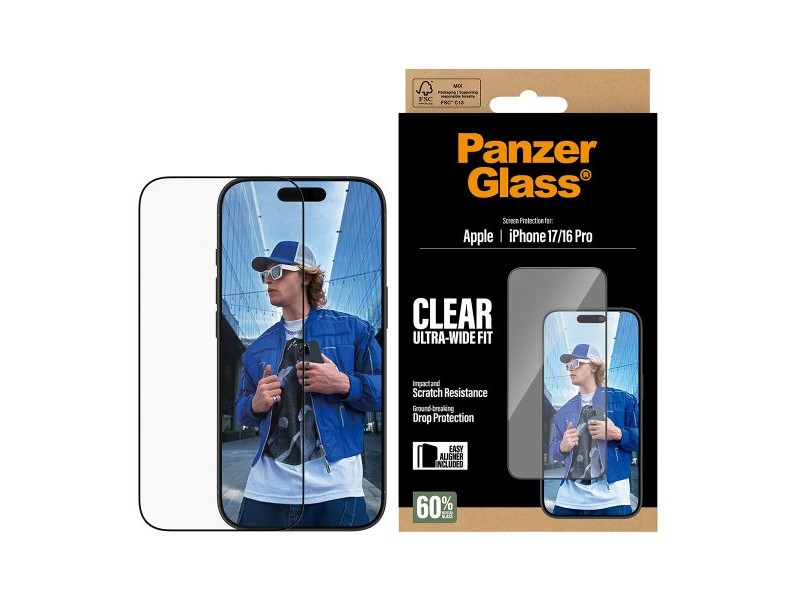 Калъф за мобилен телефон PanzerGlass iPhone 16Pro-17 Прозрачен Apple