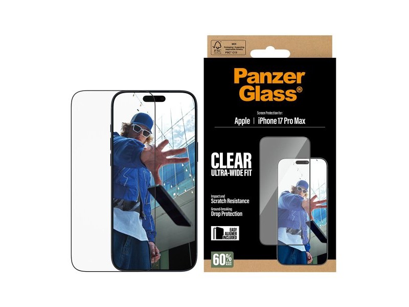Калъф за мобилен телефон PanzerGlass iPhone 17 Pro Max Прозрачен Apple iPhone 17 Pro Max