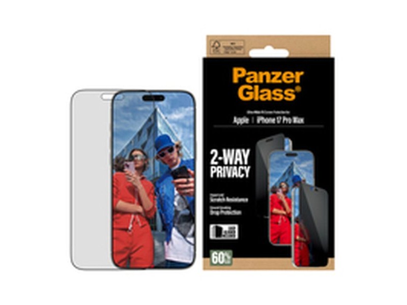 Калъф за мобилен телефон PanzerGlass iPhone 17 Pro Max Прозрачен Apple iPhone 17 Pro Max Калъф за мобилен телефон PanzerGlass iPhone 17 Pro Max Прозрачен Apple iPhone 17 Pro Max