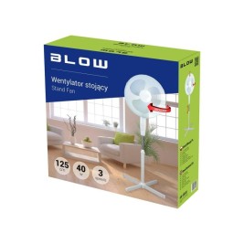 Вентилатор с крака Blow 44-064# Бял 110 W
