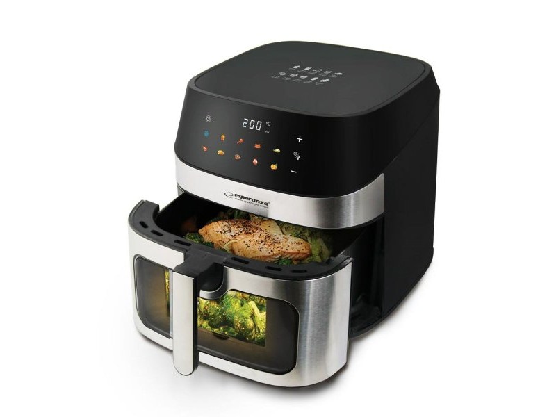 въздушен фритюрник Esperanza EKA005 Черен 1600 W 8 L