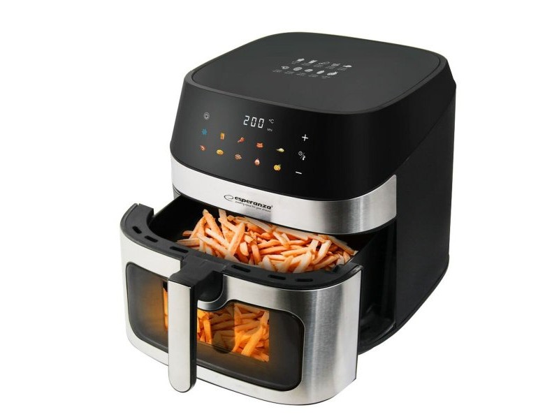 въздушен фритюрник Esperanza EKA005 Черен 1600 W 8 L