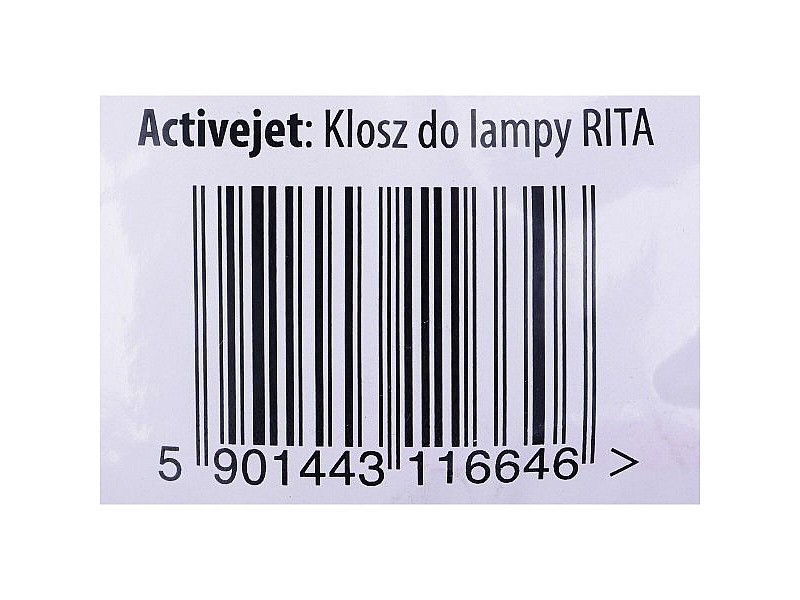 Купол на Лампа Activejet Pantalla Rita Cтъкло 15 cm
