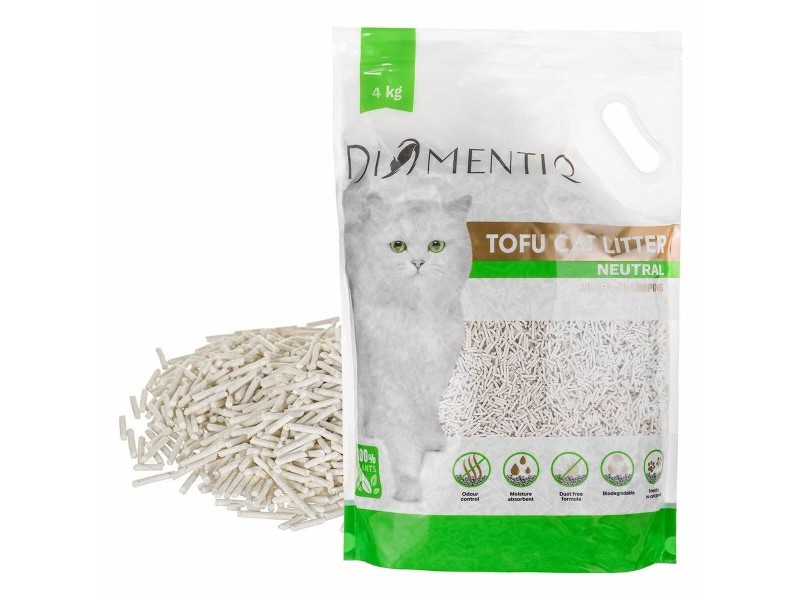 Пясък за котки Diamentiq Tofu