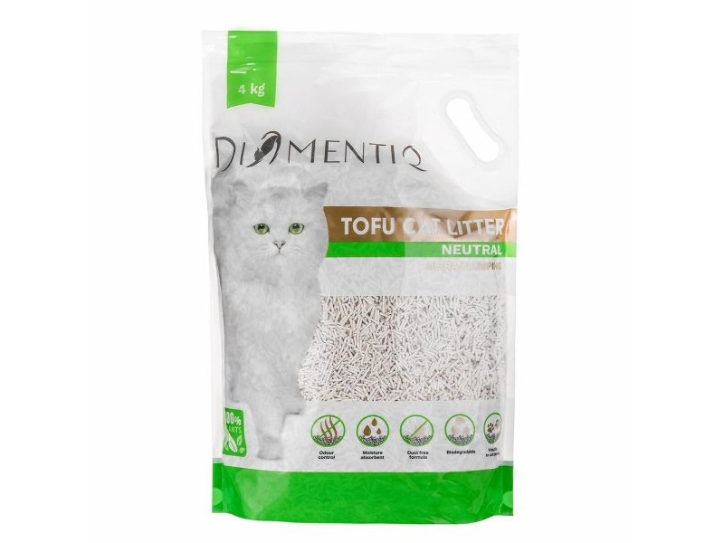 Пясък за котки Diamentiq Tofu