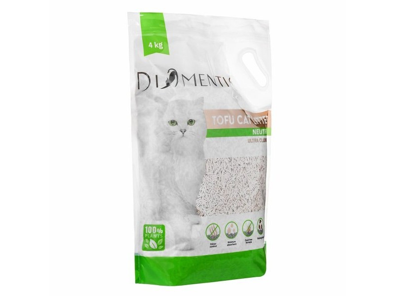 Пясък за котки Diamentiq Tofu
