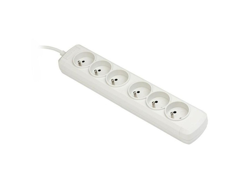 Удължител Activejet 6GNU Сив 3 m