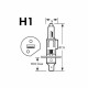Крушка за Кола M-Tech PTZSW1-DUO H1 P14,5s