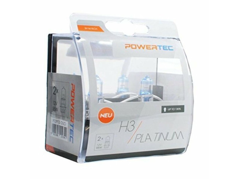 Крушка за Кола MTECPTZPT3-DUO M-Tech MTECPTZPT3-DUO H3 55W 12V (2 Части)