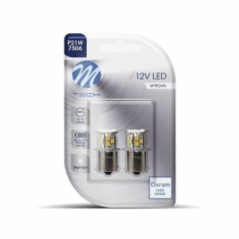 Крушка за Кола M-Tech MTECLB112W P21W SMD 2835 1,32 W 12 V Студено Бяло