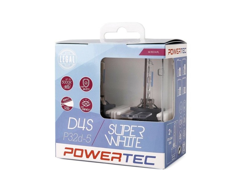 Крушка за Кола M-Tech MTECPTZSWD4S-DUO 35 W 5000K D4S