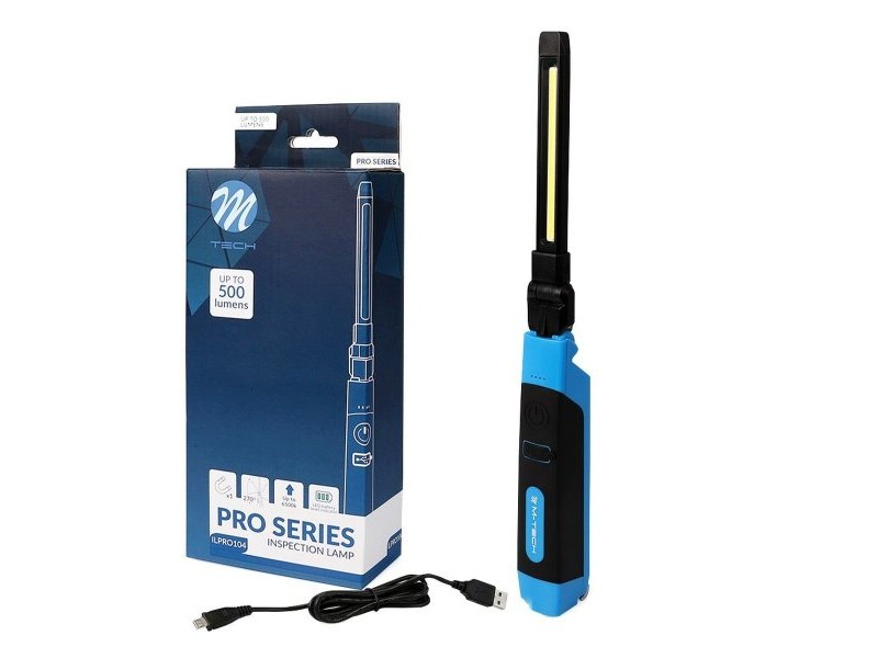 Работна Светлина M-Tech ILPRO104 500 lm Черен/Син