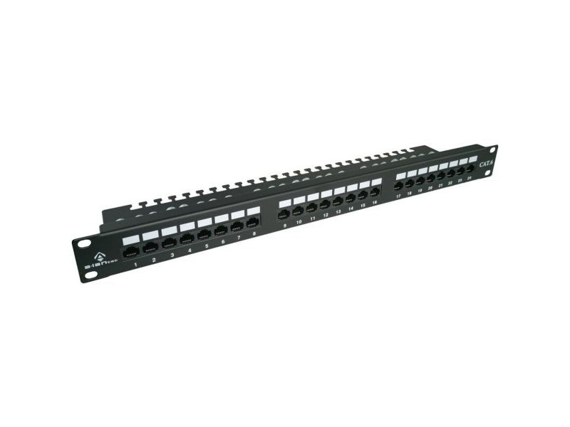 UTP категория 6 твърд мрежови кабел Alantec PK001 Черен