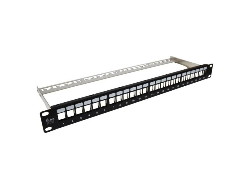 UTP категория 6 твърд мрежови кабел Alantec PK020 Черен