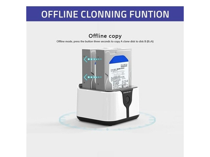 Основа за Зареждане Qoltec 50309