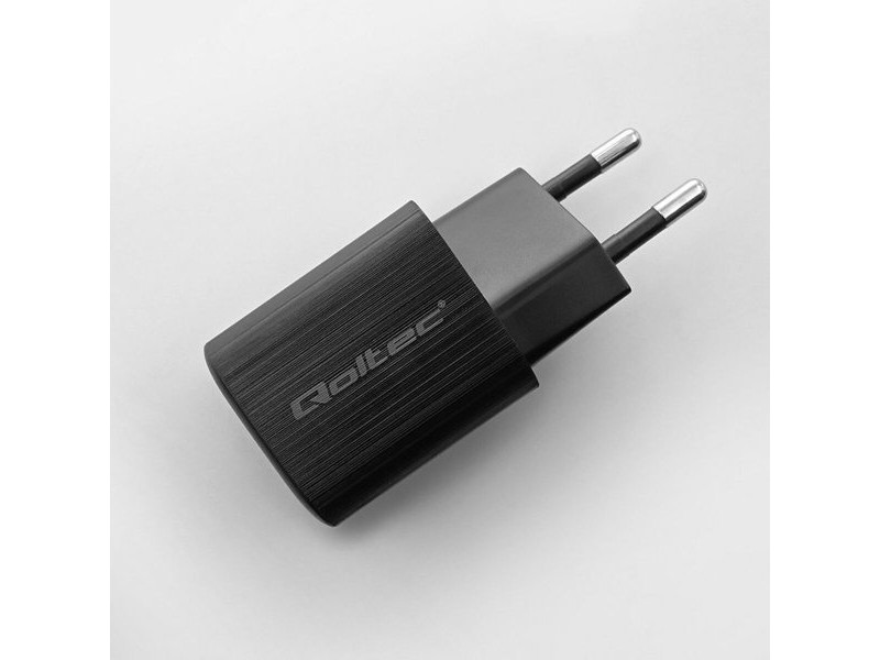 Зарядно за стена Qoltec 50764 Черен 35 W