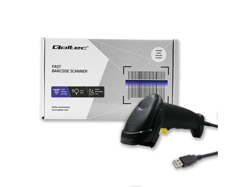Преносим скенер Qoltec 50876