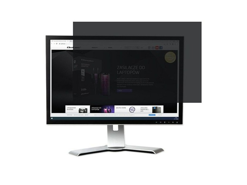 Филтър за Поверителност за Монитор Qoltec 51056