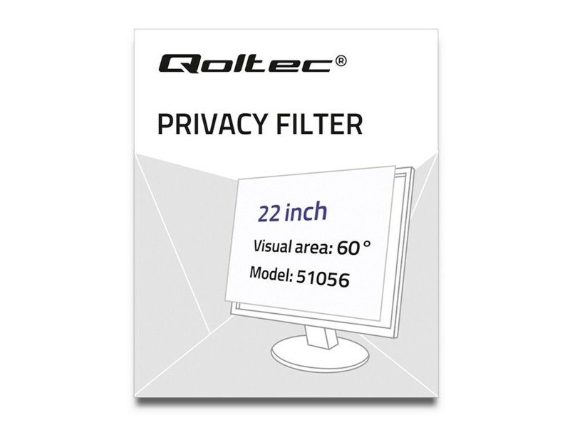 Филтър за Поверителност за Монитор Qoltec 51056