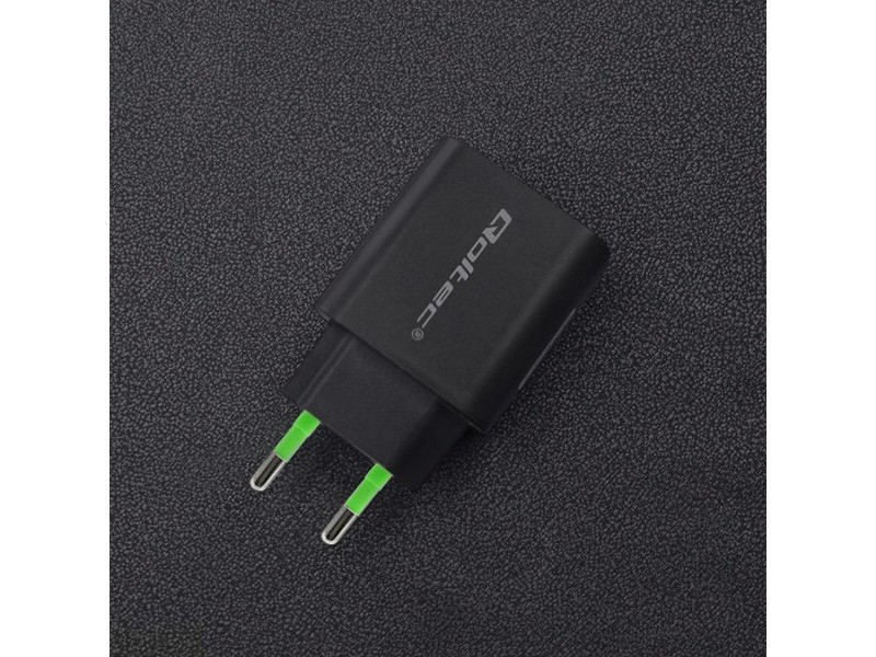 Зарядно за стена Qoltec 51713 Черен 18 W