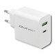 Зарядно за стена Qoltec 51718 Бял 45 W (1 броя)
