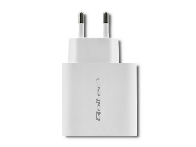 Зарядно за стена Qoltec 51718 Бял 45 W (1 броя)