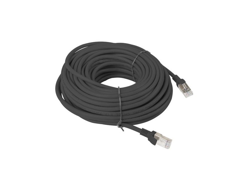 UTP категория 6 твърд мрежови кабел Lanberg PCU6-10CC-2000-BK
