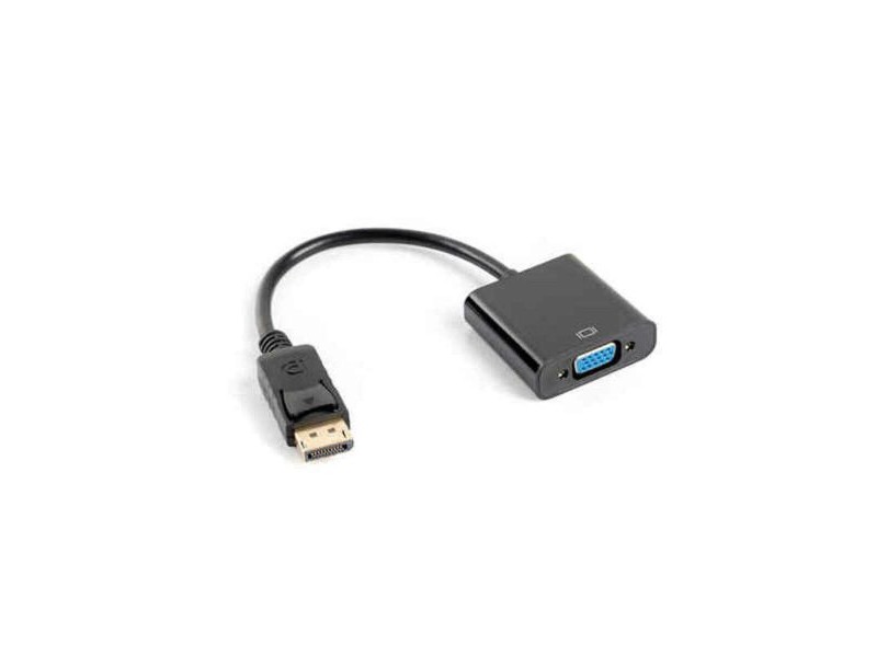 Адаптер за DisplayPort към VGA Lanberg AD-0002-BK Черен
