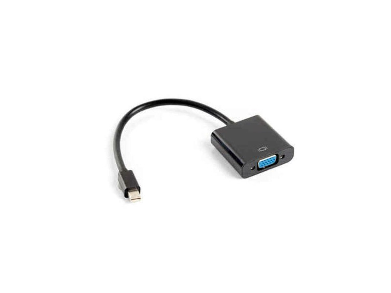 Адаптер за мини DisplayPort към VGA Lanberg AD-0006-BK Черен