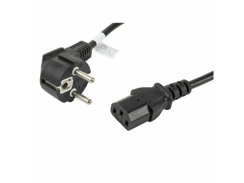 Захранващ кабел Lanberg CA-C13C-11CC-0018-BK Черен 1,8 m