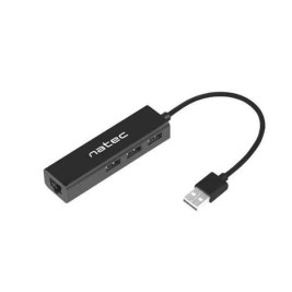 USB извод Natec NHU-1413 Черен