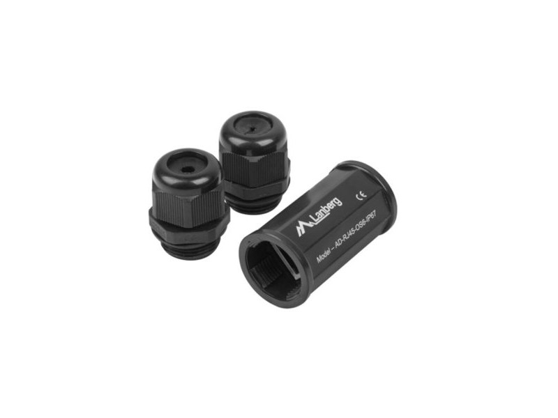 Кабел за данни/презареждане с USB Lanberg AD-RJ45-OS6-IP67