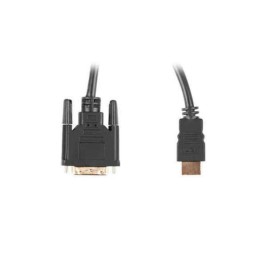 Кабел HDMI Lanberg CA-HDDV-20CU-0030-BK Черен 3 m