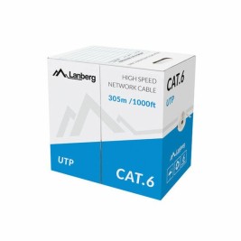 Кабел Ethernet LAN Lanberg LCU6-11CU-0305-S Сив 305 m 305 m