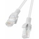 UTP категория 6 твърд мрежови кабел Lanberg PCU6-20CC-0025-S Сив 25 cm 10 броя