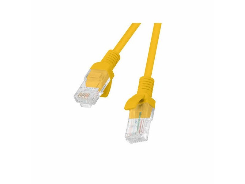 UTP категория 6 твърд мрежови кабел Lanberg PCU6-10CC-1000-O