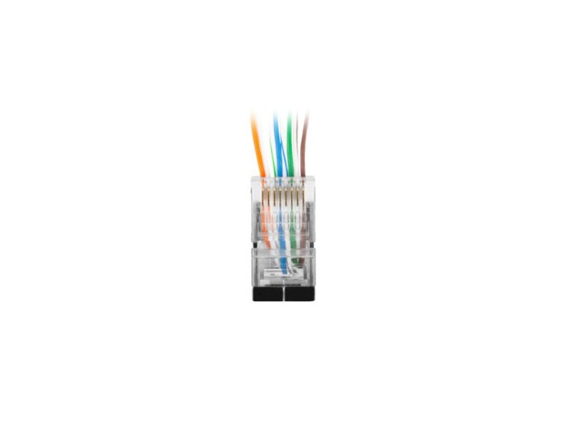 RJ45 конектор Lanberg PLS-6020EZ Прозрачен 20 броя