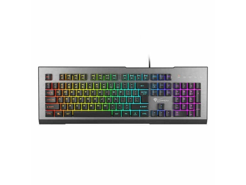 Клавиатура за игри Genesis NKG-1621 Черен Алуминий Испанска Qwerty