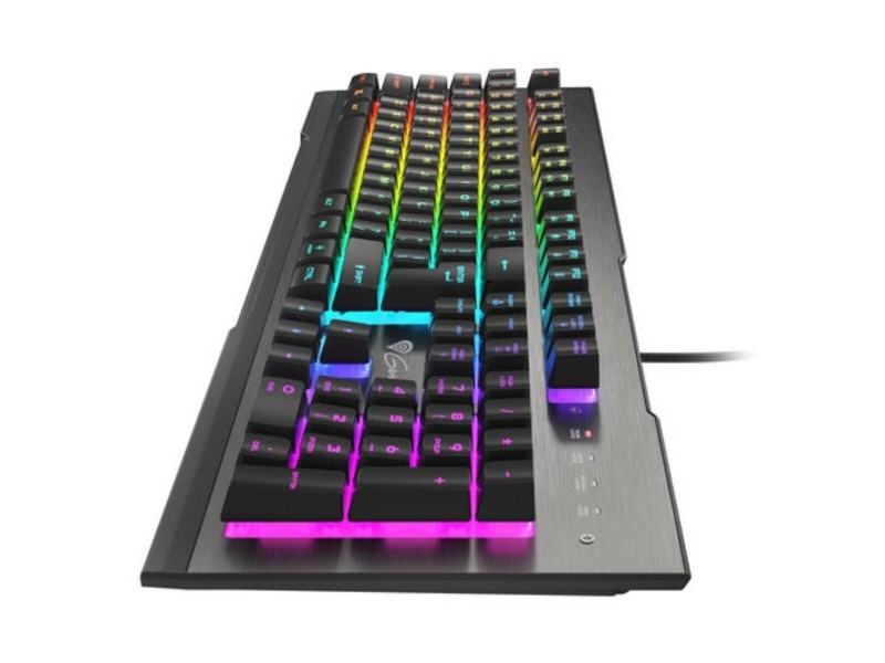 Клавиатура за игри Genesis NKG-1621 Черен Алуминий Испанска Qwerty
