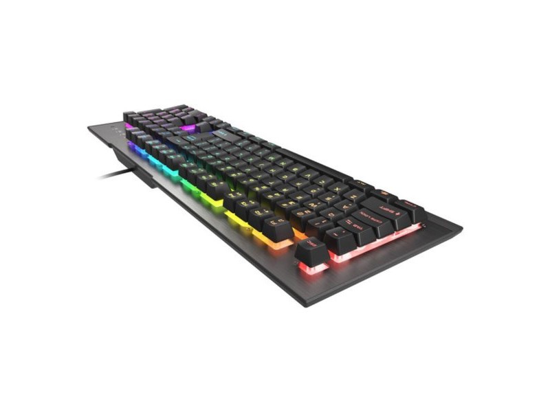 Клавиатура за игри Genesis NKG-1621 Черен Алуминий Испанска Qwerty