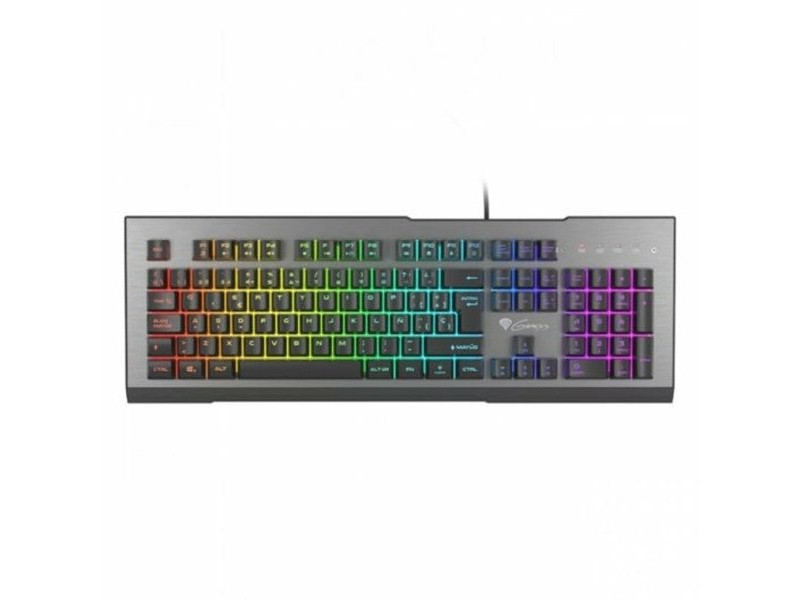 Клавиатура за игри Genesis NKG-1621 Черен Алуминий Испанска Qwerty