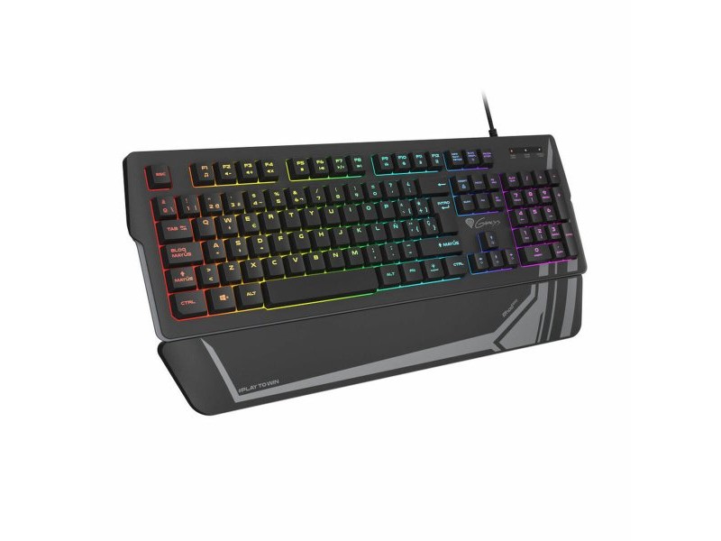 Клавиатура за игри Genesis NKG-1729 Черен Испанска Qwerty