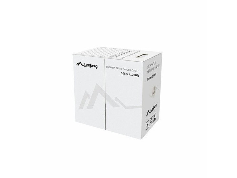 Кабел Ethernet LAN Lanberg Червен 305 m