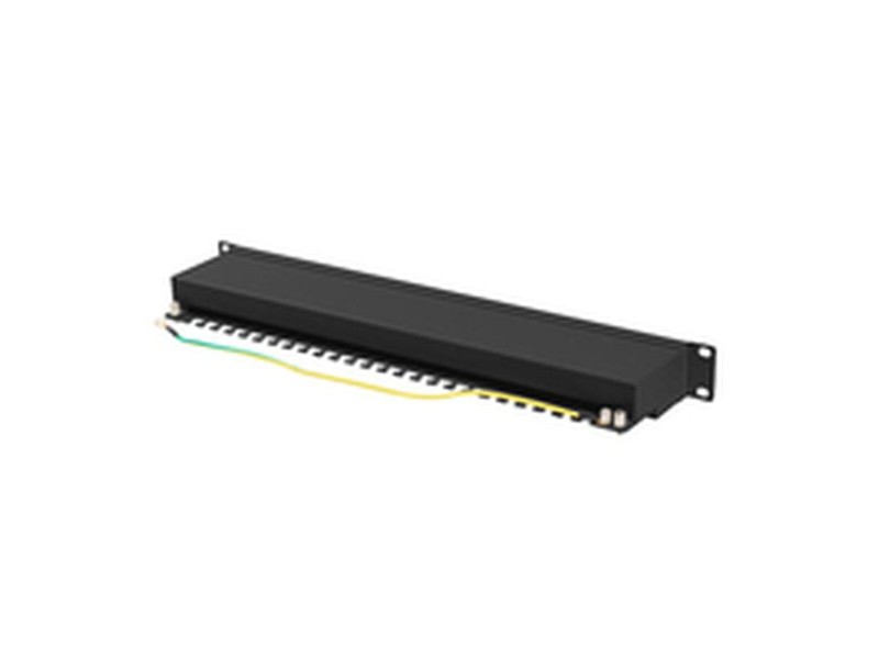 UTP категория 6 твърд мрежови кабел Lanberg PPSA-1024-B Черен