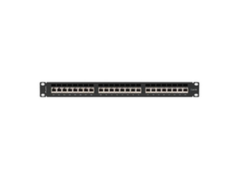 UTP категория 6 твърд мрежови кабел Lanberg PPSA-1024-B Черен
