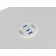 Бюро Gaming Gaming Genesis NDS-1802 Бял