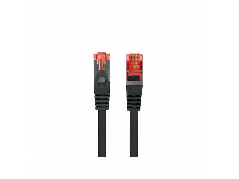 UTP категория 6 твърд мрежови кабел Lanberg PCF6-10CU-0500-BK Черен 5 m