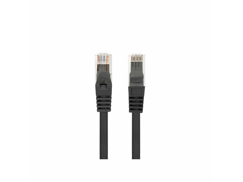 UTP категория 6 твърд мрежови кабел Lanberg PCU6-10CU-1000-BK Черен 10 m