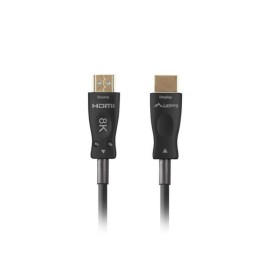 Кабел HDMI Lanberg CA-HDMI-30FB-1000-BK Черен 100 m