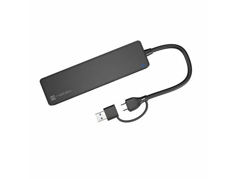 USB извод Natec NHU-2023 Черен